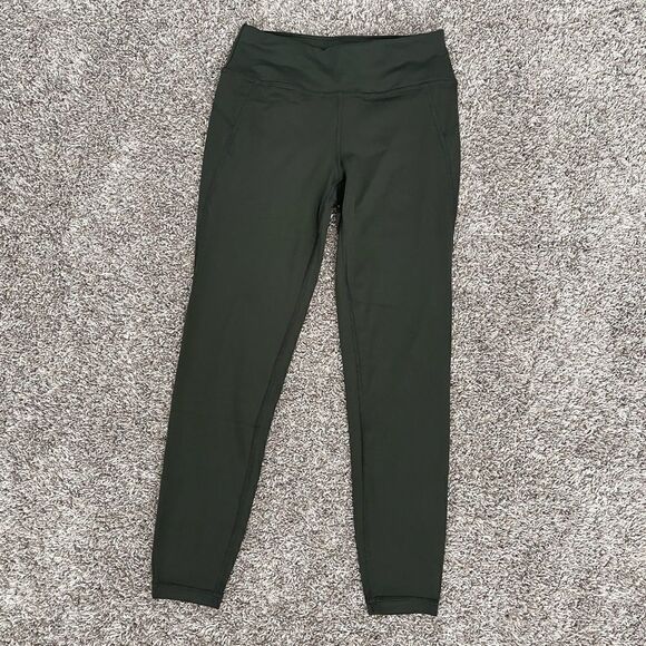 sweaty betty anthropologie all day 7/8 24” leggings army green size XS - Picture 3 of 8